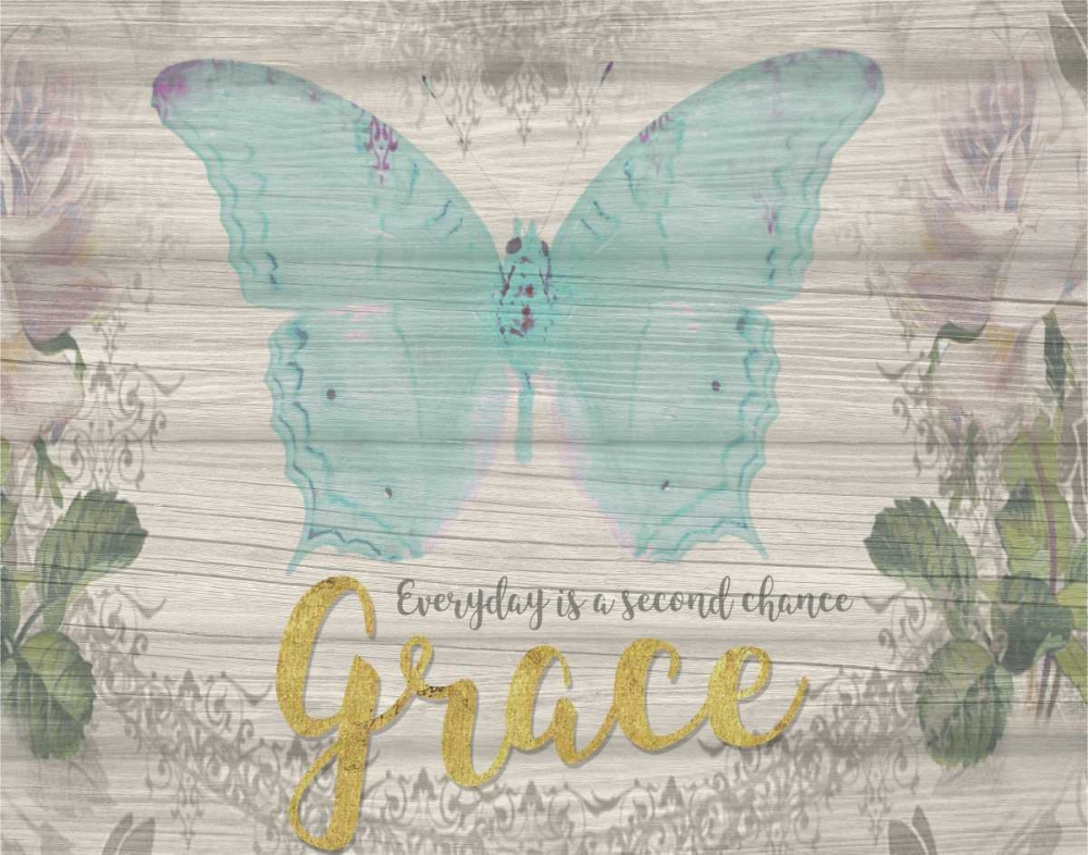 Everyday Is A Second Chance, Grace art print by Taylor Greene for $57.95 CAD