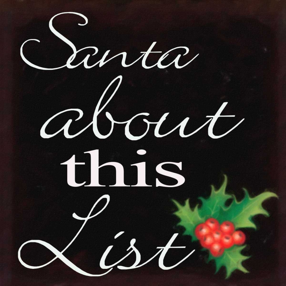 About This List art print by Taylor Greene for $57.95 CAD
