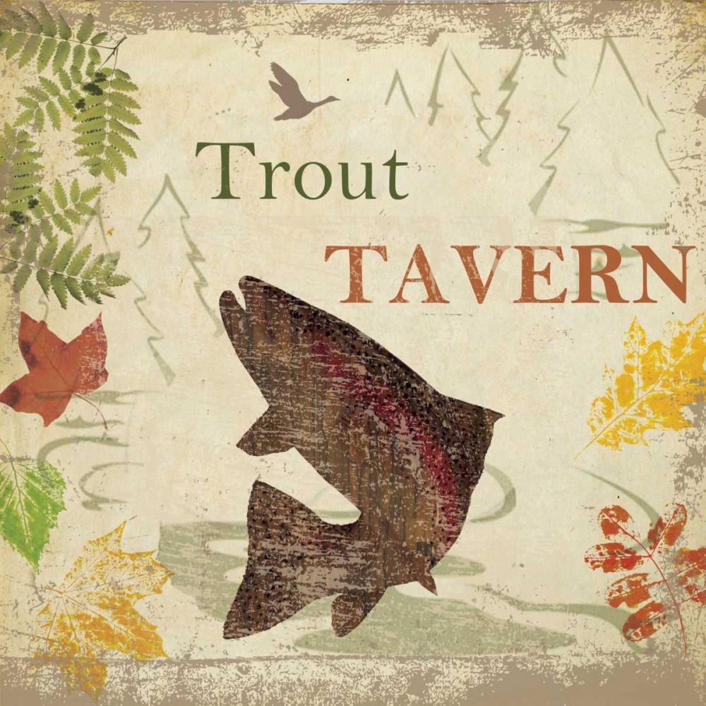 TROUT TEVERN art print by Taylor Greene for $57.95 CAD
