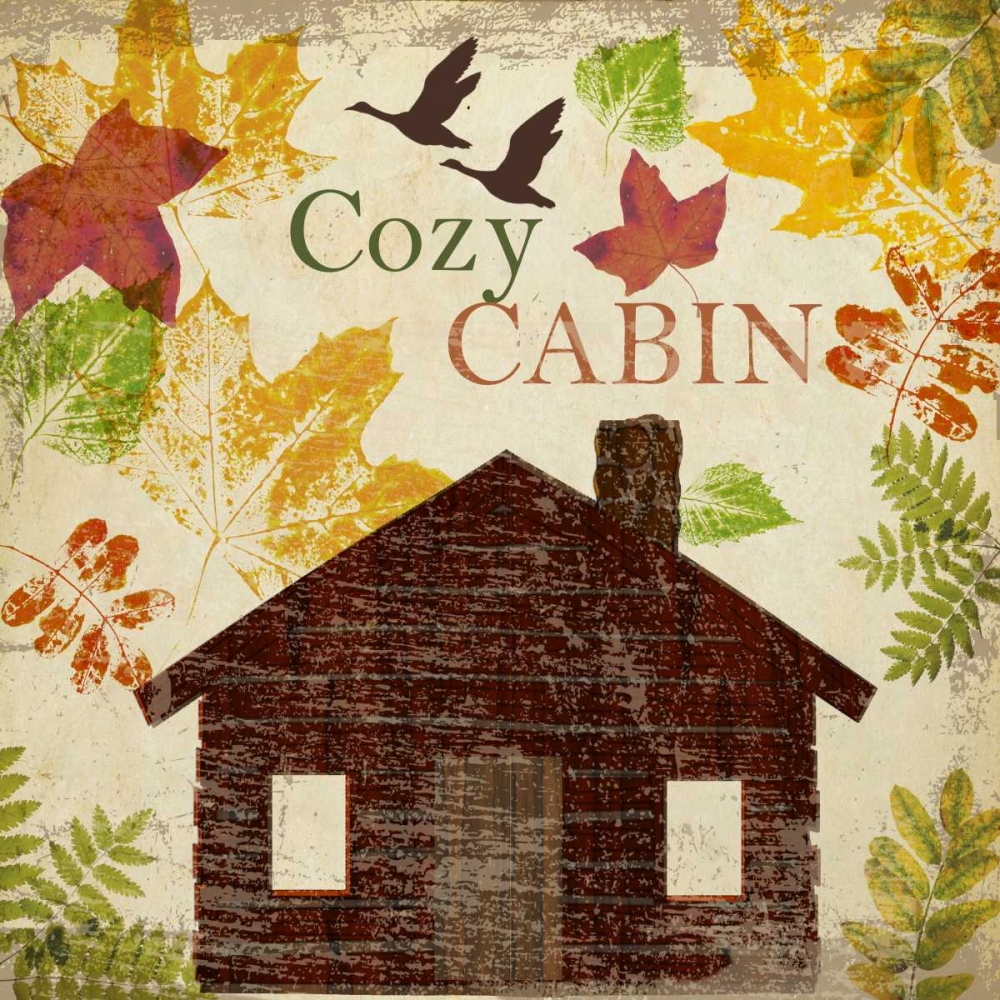 COZY CABIN art print by Taylor Greene for $57.95 CAD