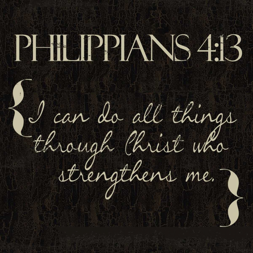 Philippians 4-13 art print by Taylor Greene for $57.95 CAD