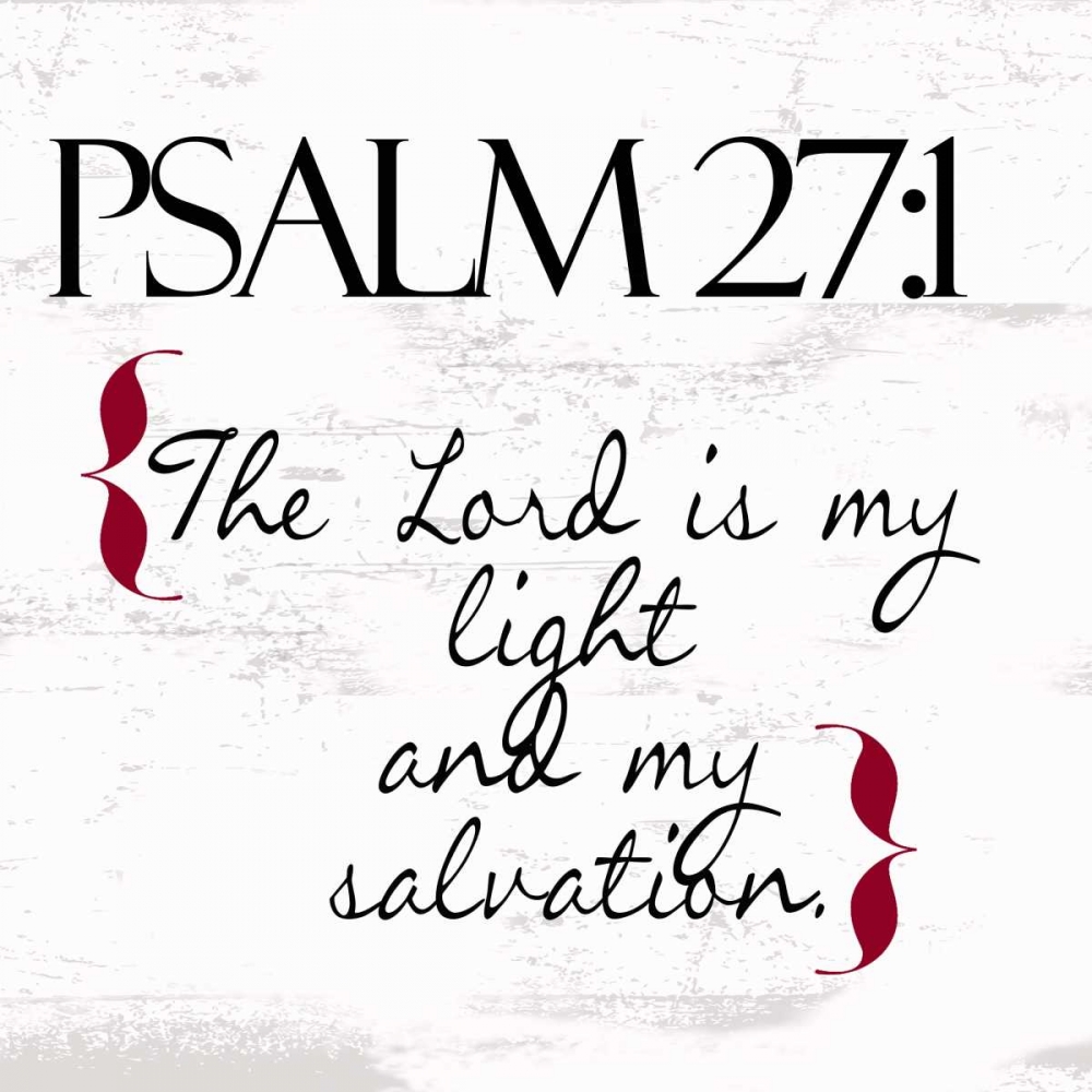 Psalm 27-1 N art print by Taylor Greene for $57.95 CAD