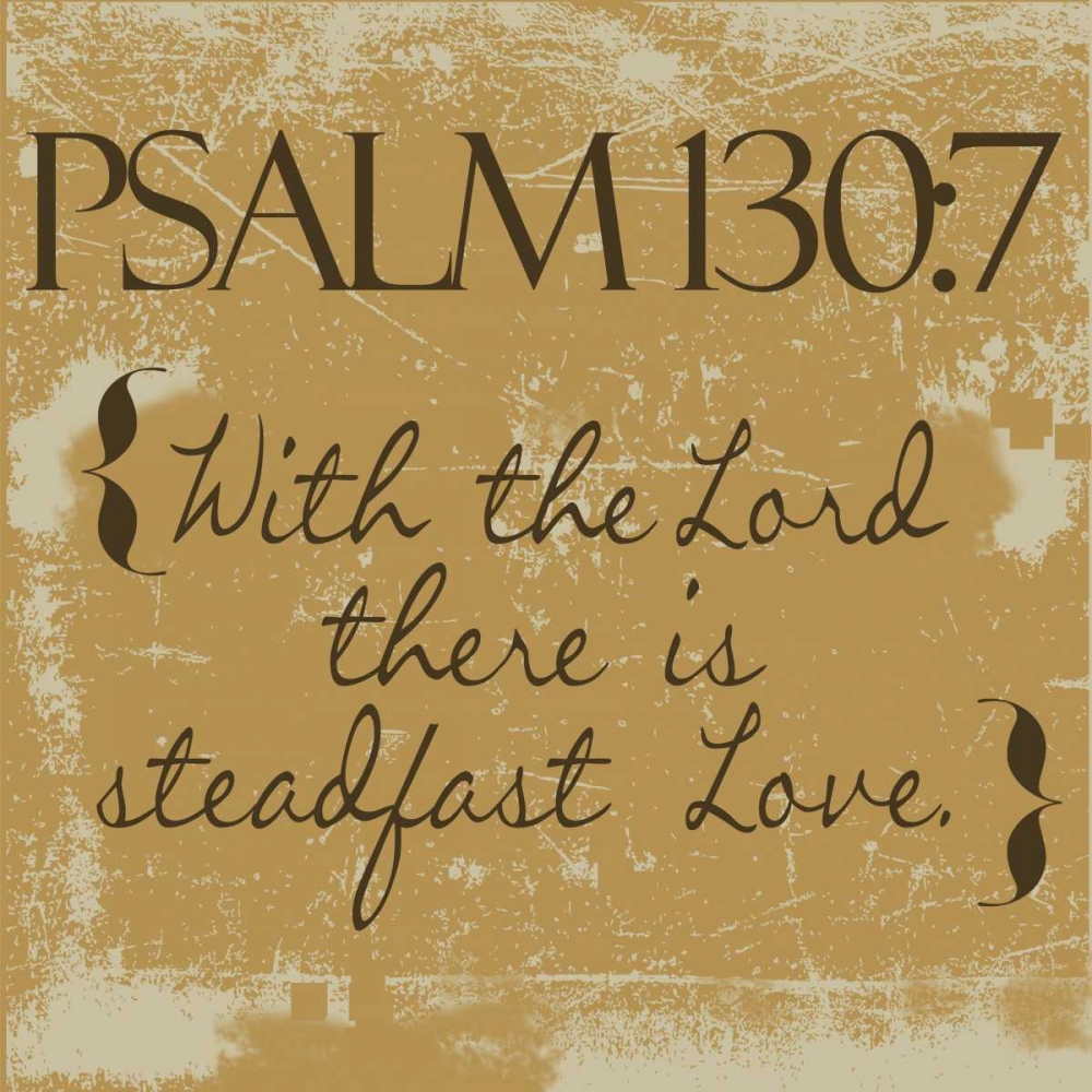 Psalms 130-7-Gold art print by Taylor Greene for $57.95 CAD