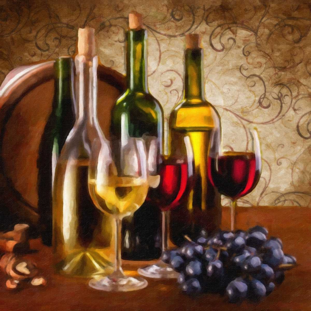 Wine I art print by Taylor Greene for $57.95 CAD