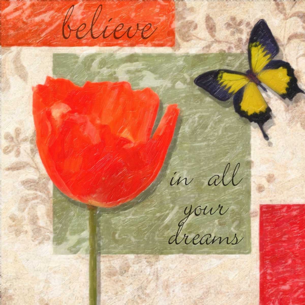 Believe Poppy art print by Taylor Greene for $57.95 CAD