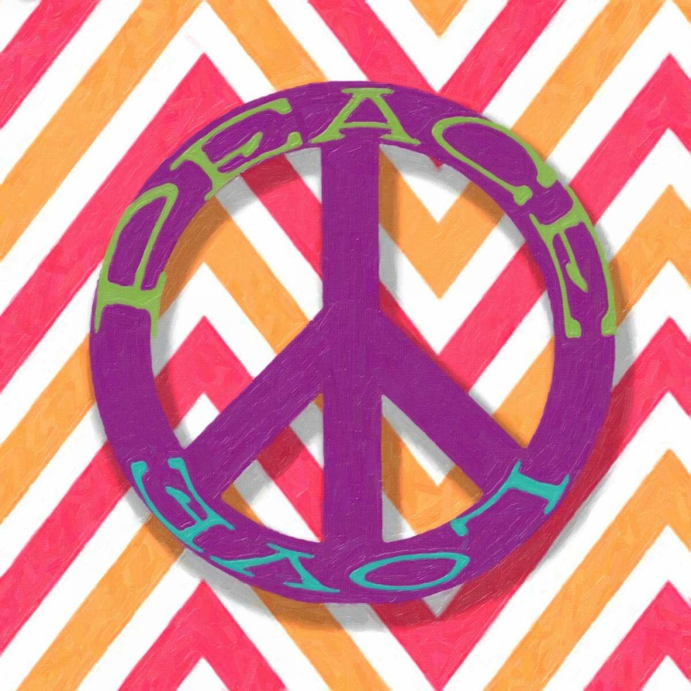 CHEVRON PEACE art print by Taylor Greene for $57.95 CAD