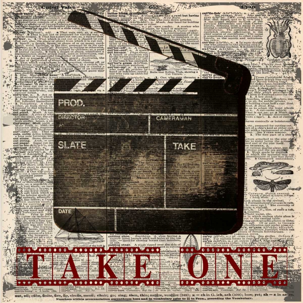 TAKE ONE art print by Taylor Greene for $57.95 CAD