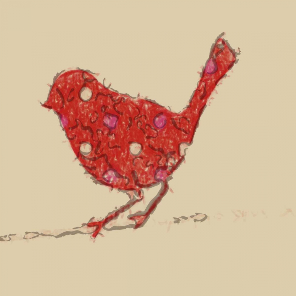 RED AVIAN art print by Taylor Greene for $57.95 CAD