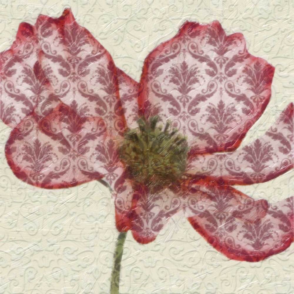 PATTEREND RED PETALS I art print by Taylor Greene for $57.95 CAD