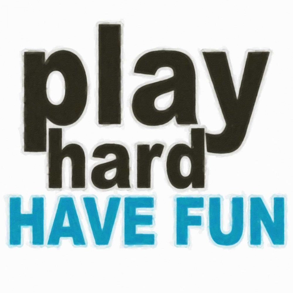 PLAY HARD art print by Taylor Greene for $57.95 CAD