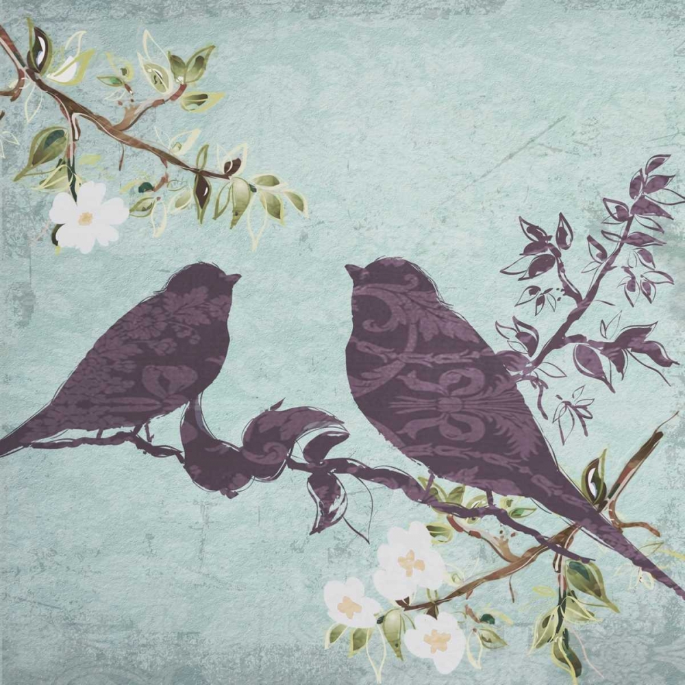 Floral Bird Triptych art print by Taylor Greene for $57.95 CAD