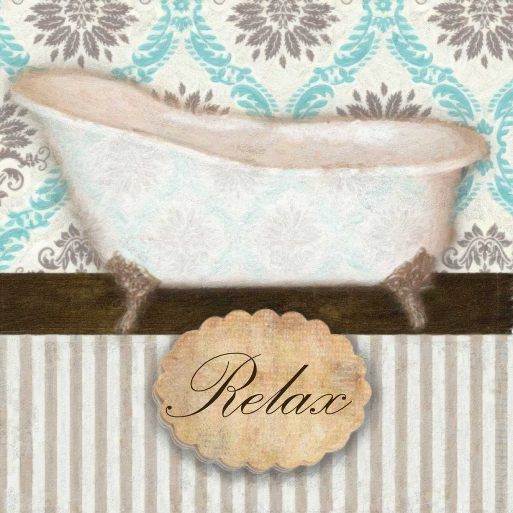 RELAX TUB A1 art print by Taylor Greene for $57.95 CAD