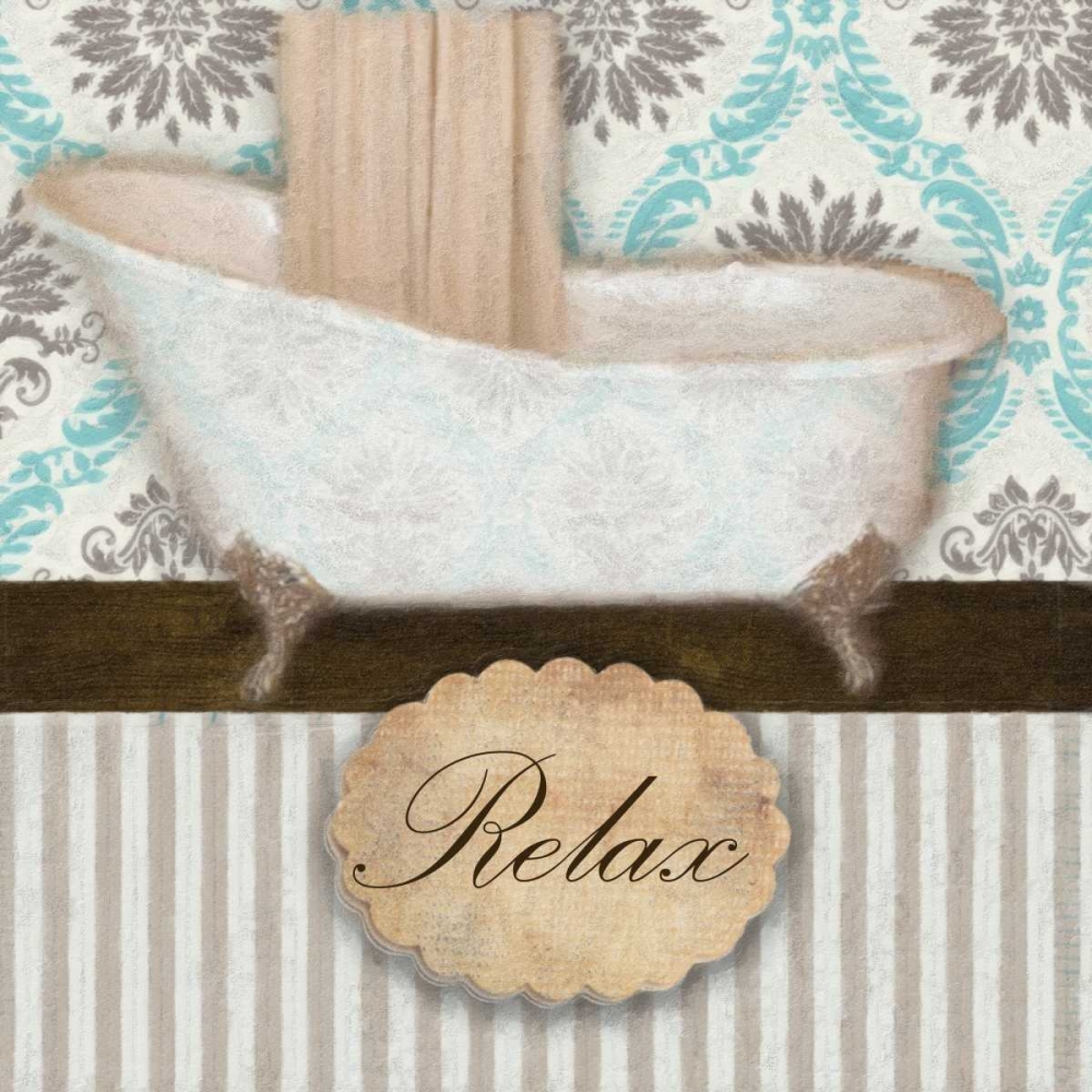 RELAX TUB art print by Taylor Greene for $57.95 CAD