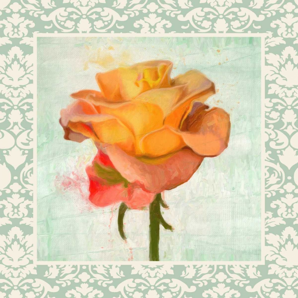 DAMASK ROSE II art print by Taylor Greene for $57.95 CAD