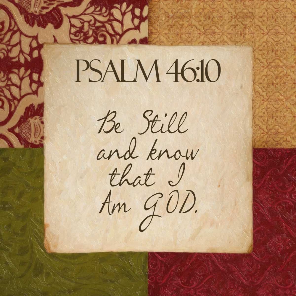 Psalm 46 art print by Taylor Greene for $57.95 CAD