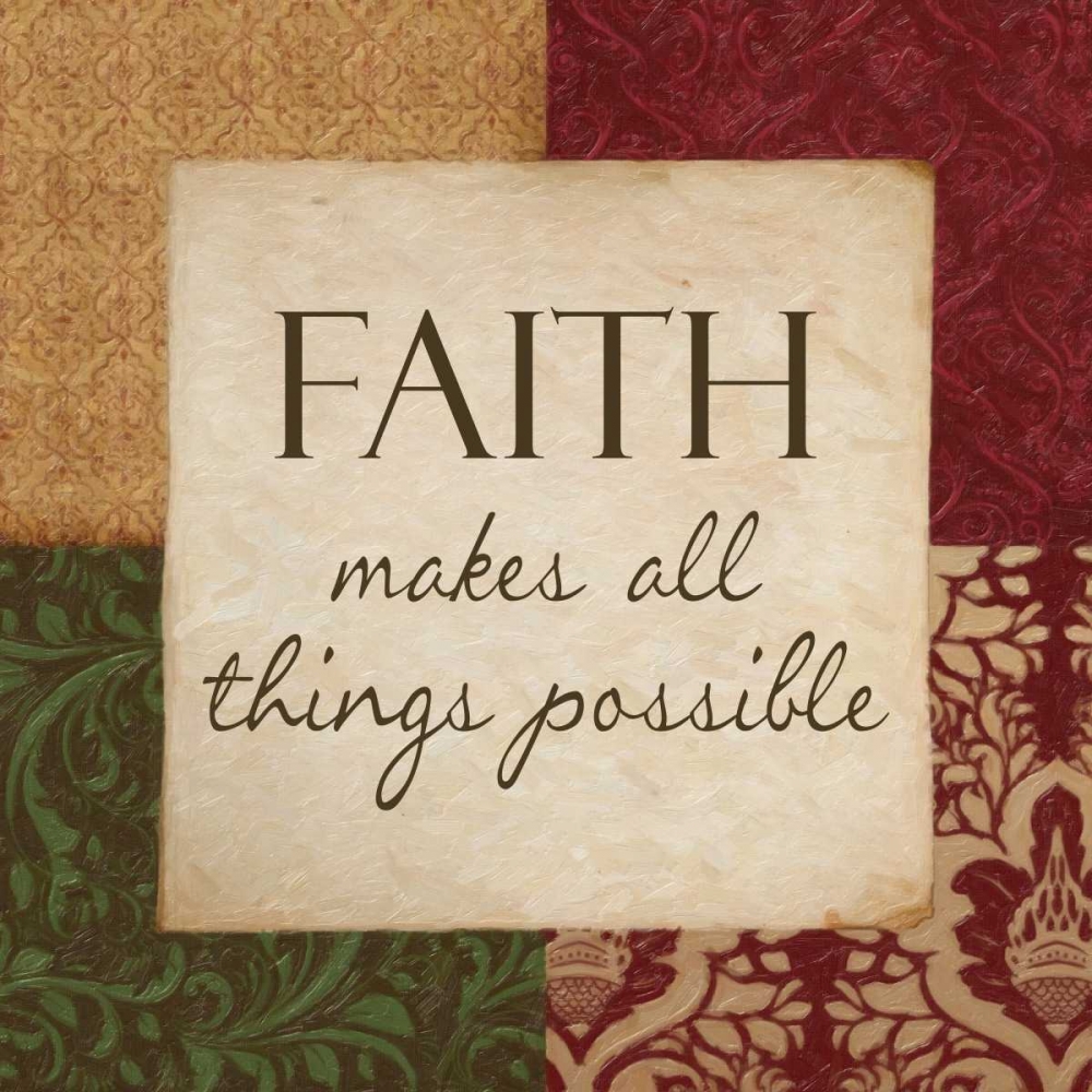 FAITH MAKES POSSIBLE art print by Taylor Greene for $57.95 CAD