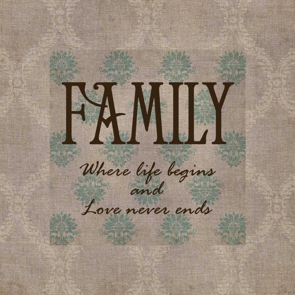 FAMILY art print by Taylor Greene for $57.95 CAD