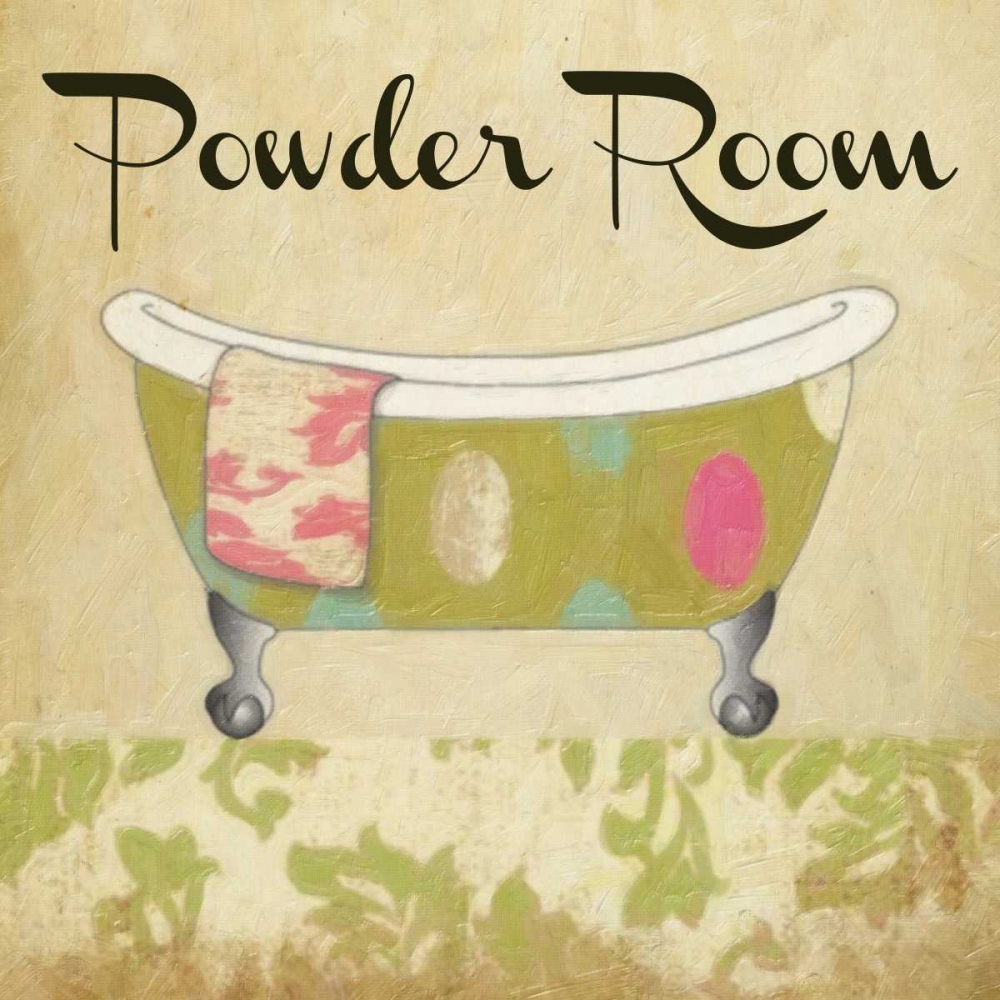 Powder Room art print by Taylor Greene for $57.95 CAD