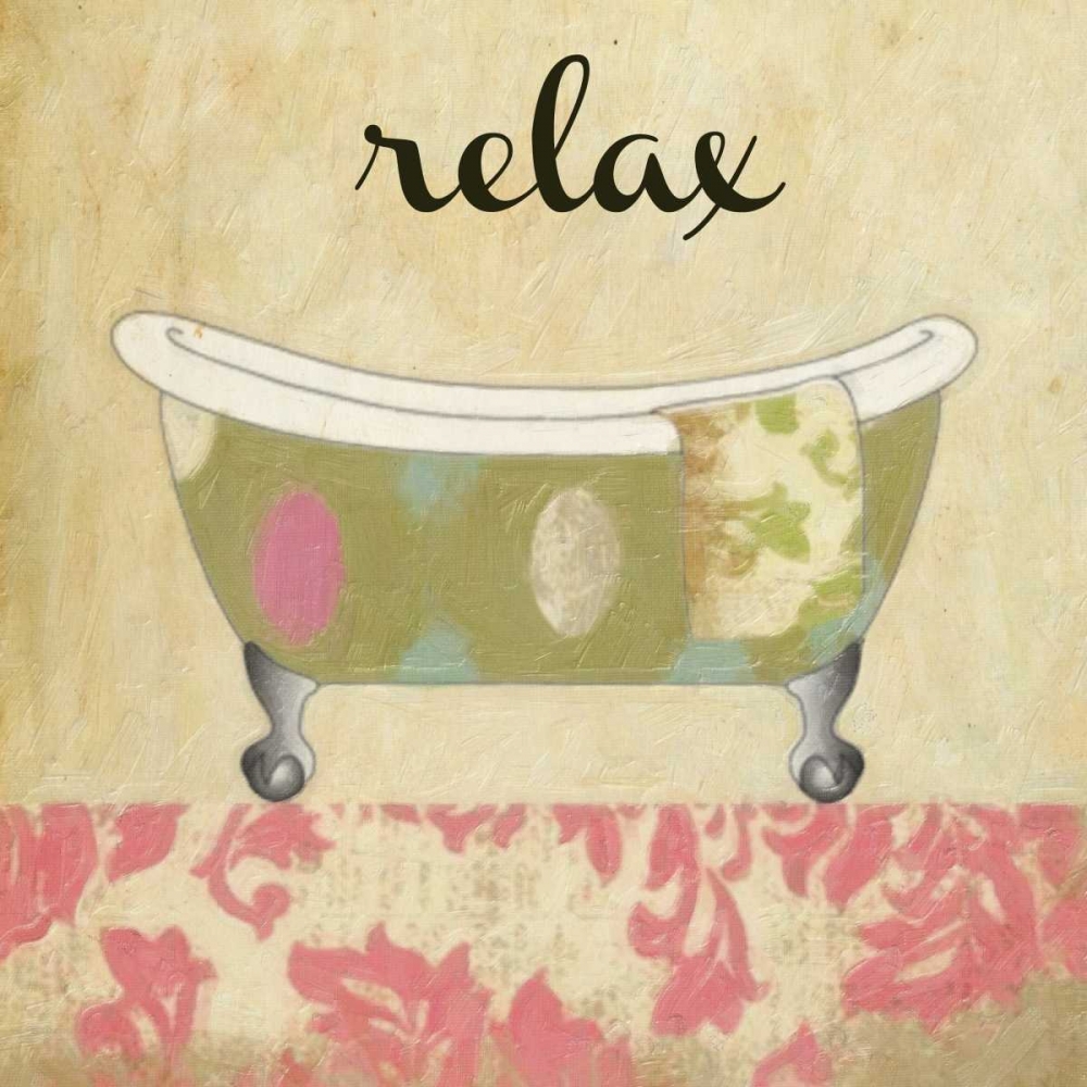 Relax Tub art print by Taylor Greene for $57.95 CAD