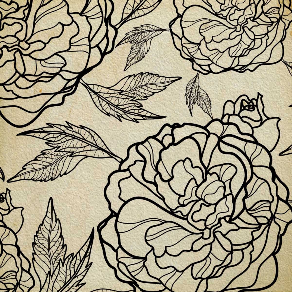 Floral Pattern II art print by Taylor Greene for $57.95 CAD