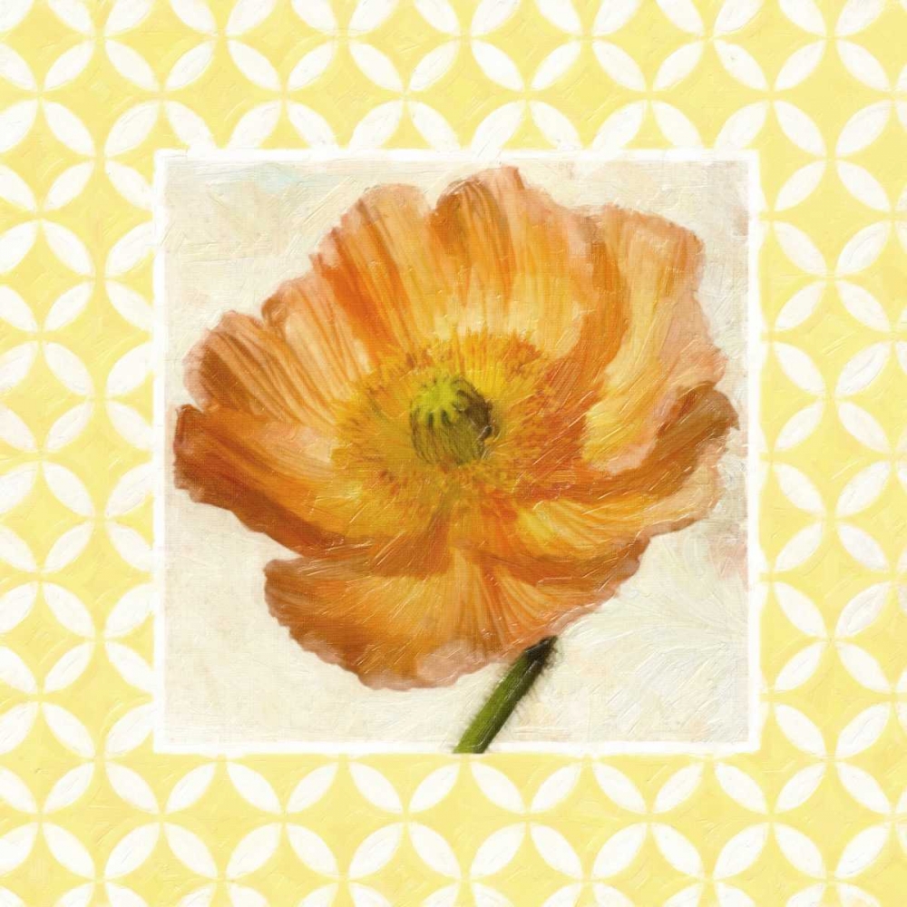 MOROCCAN YELLOW FLORAL 4 art print by Taylor Greene for $57.95 CAD