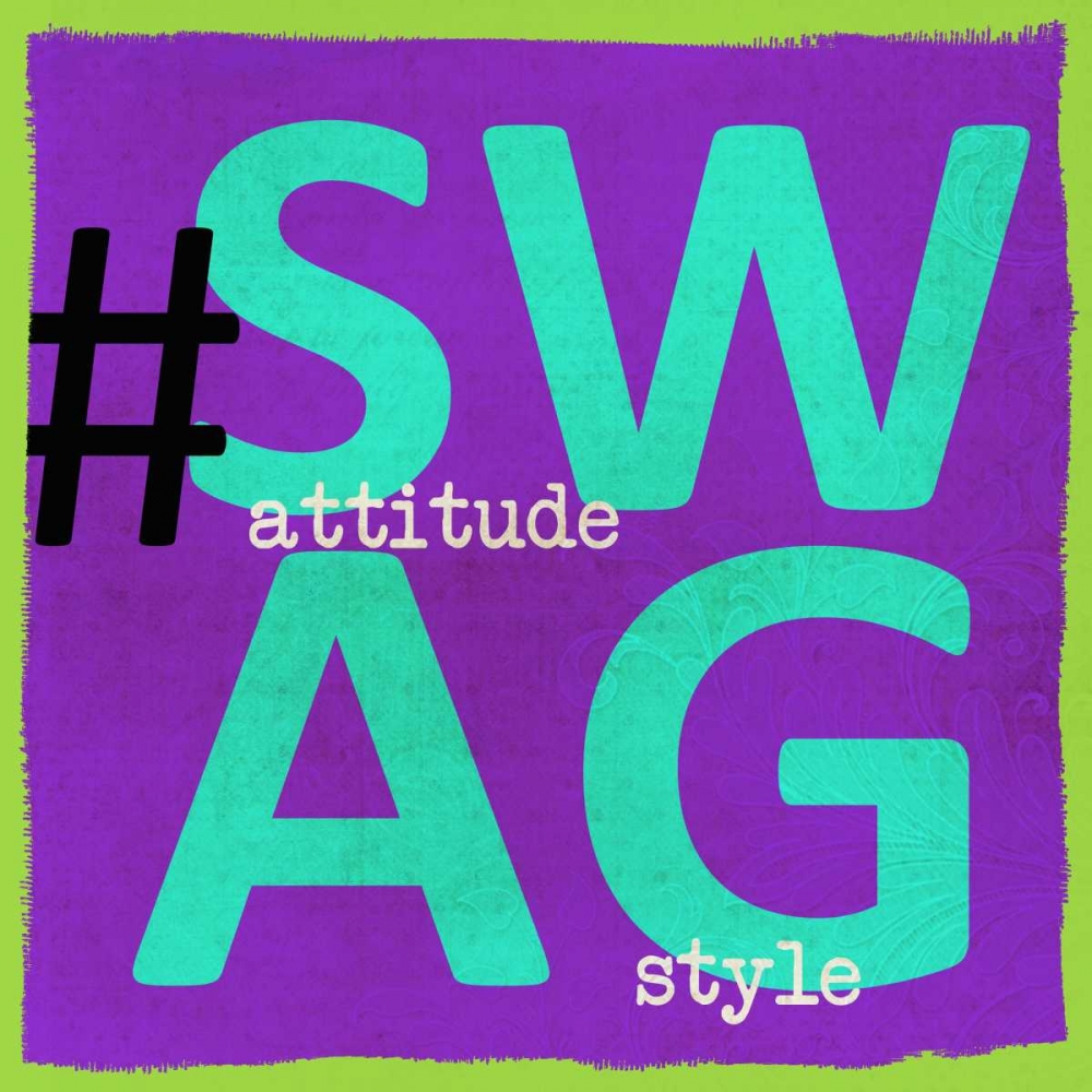 SWAG art print by Taylor Greene for $57.95 CAD