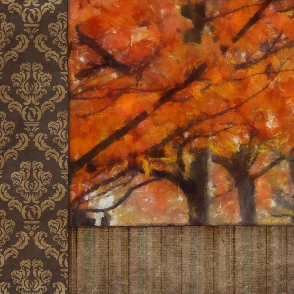 AMBER DAMASK TREE art print by Taylor Greene for $57.95 CAD