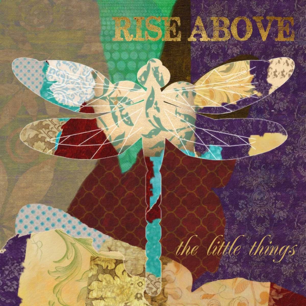 RISE ABOVE DRAGONFLY art print by Taylor Greene for $57.95 CAD