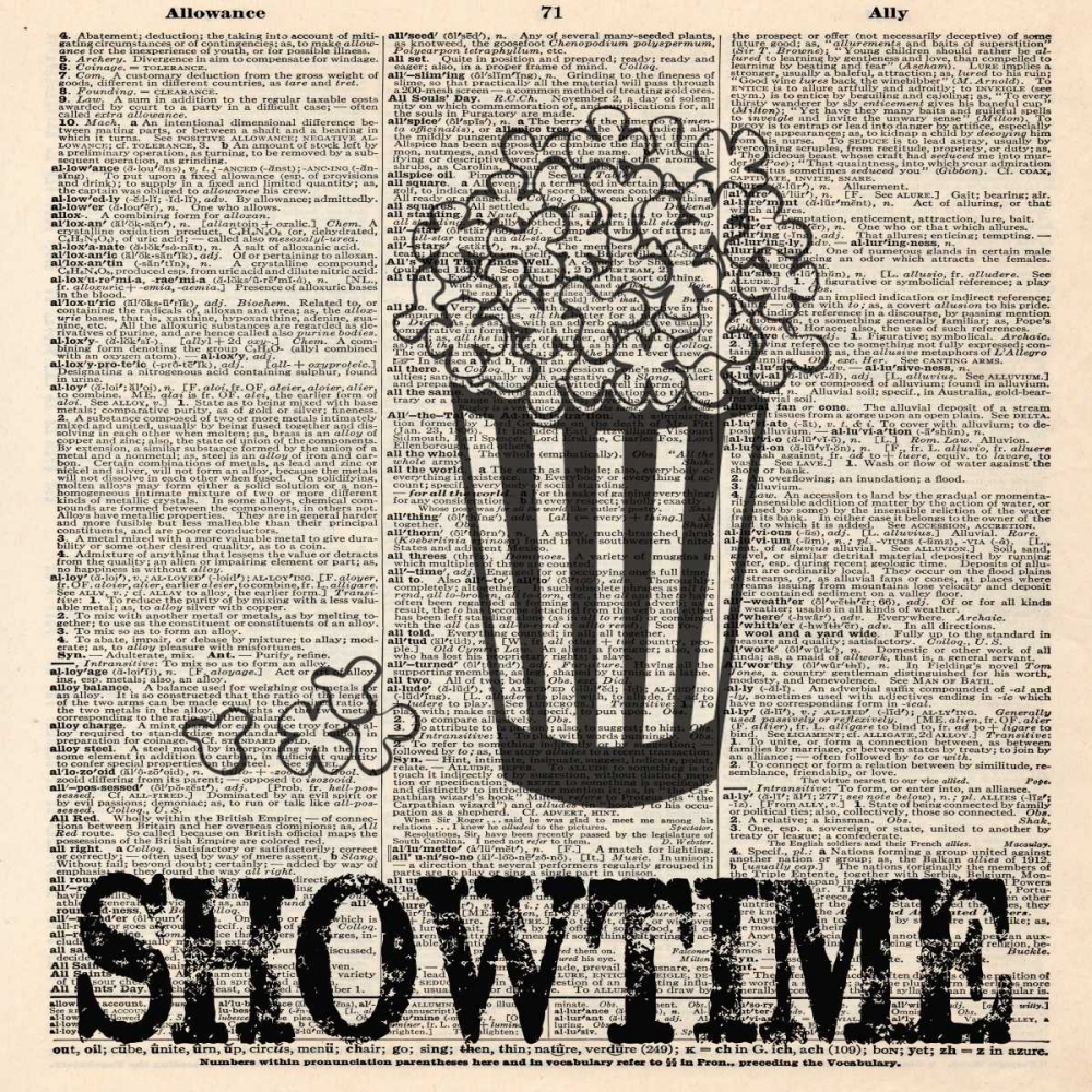 SHOWTIME 3 art print by Taylor Greene for $57.95 CAD