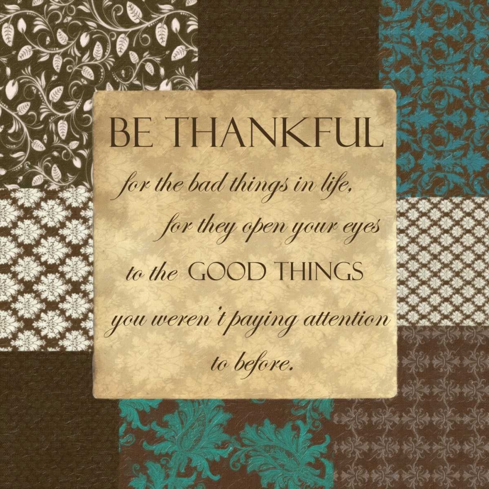 BE THANKFUL art print by Taylor Greene for $57.95 CAD