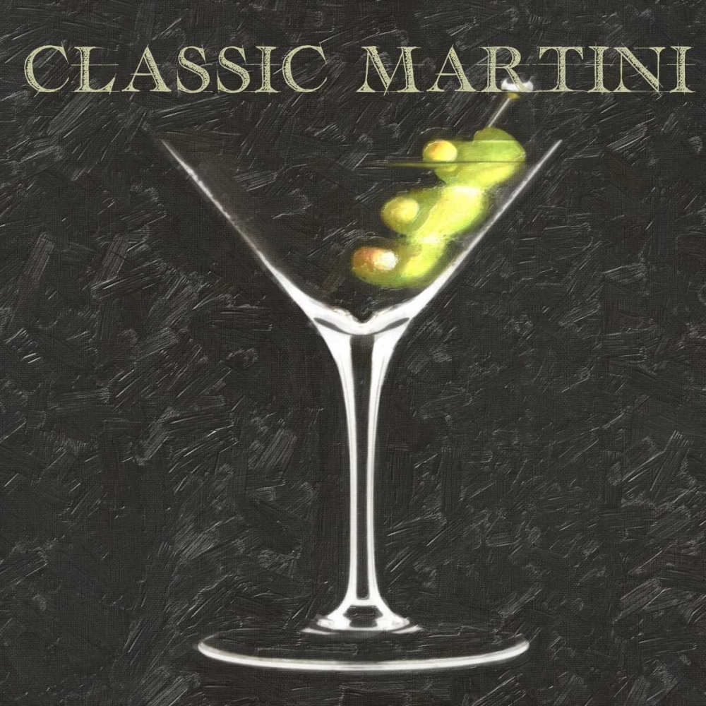 CLASSIC MARTINI BLK art print by Taylor Greene for $57.95 CAD
