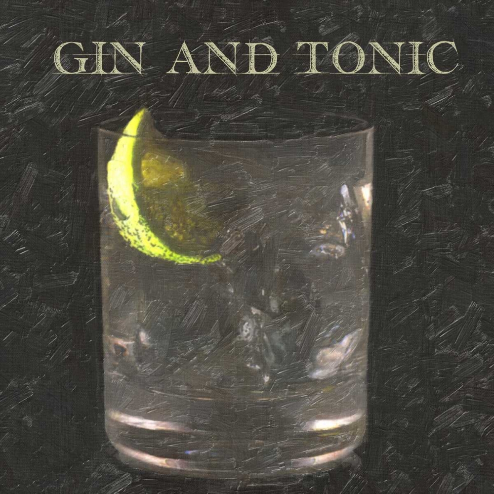 GIN AND TONIC BLK art print by Taylor Greene for $57.95 CAD