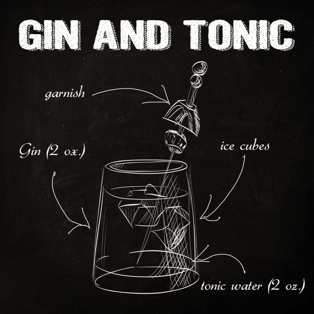 GIN AND TONIC SKETCH art print by Taylor Greene for $57.95 CAD