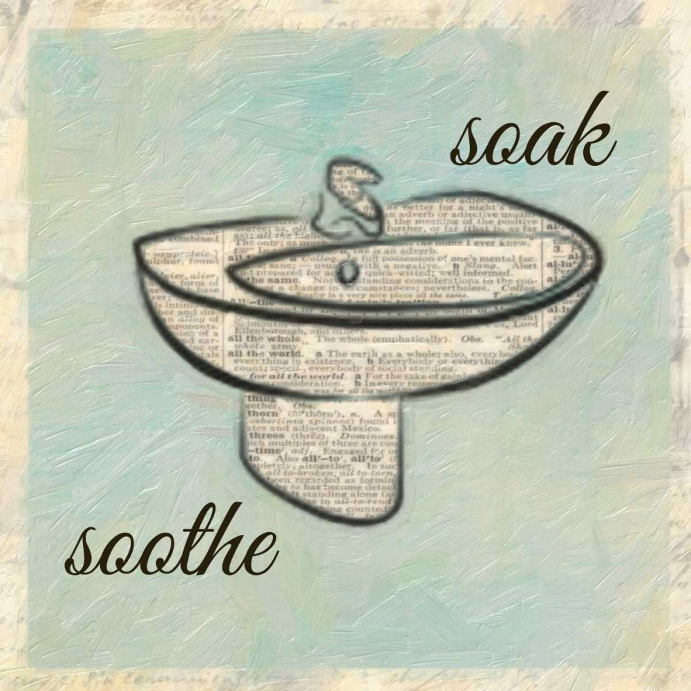 Soak Soothe art print by Taylor Greene for $57.95 CAD
