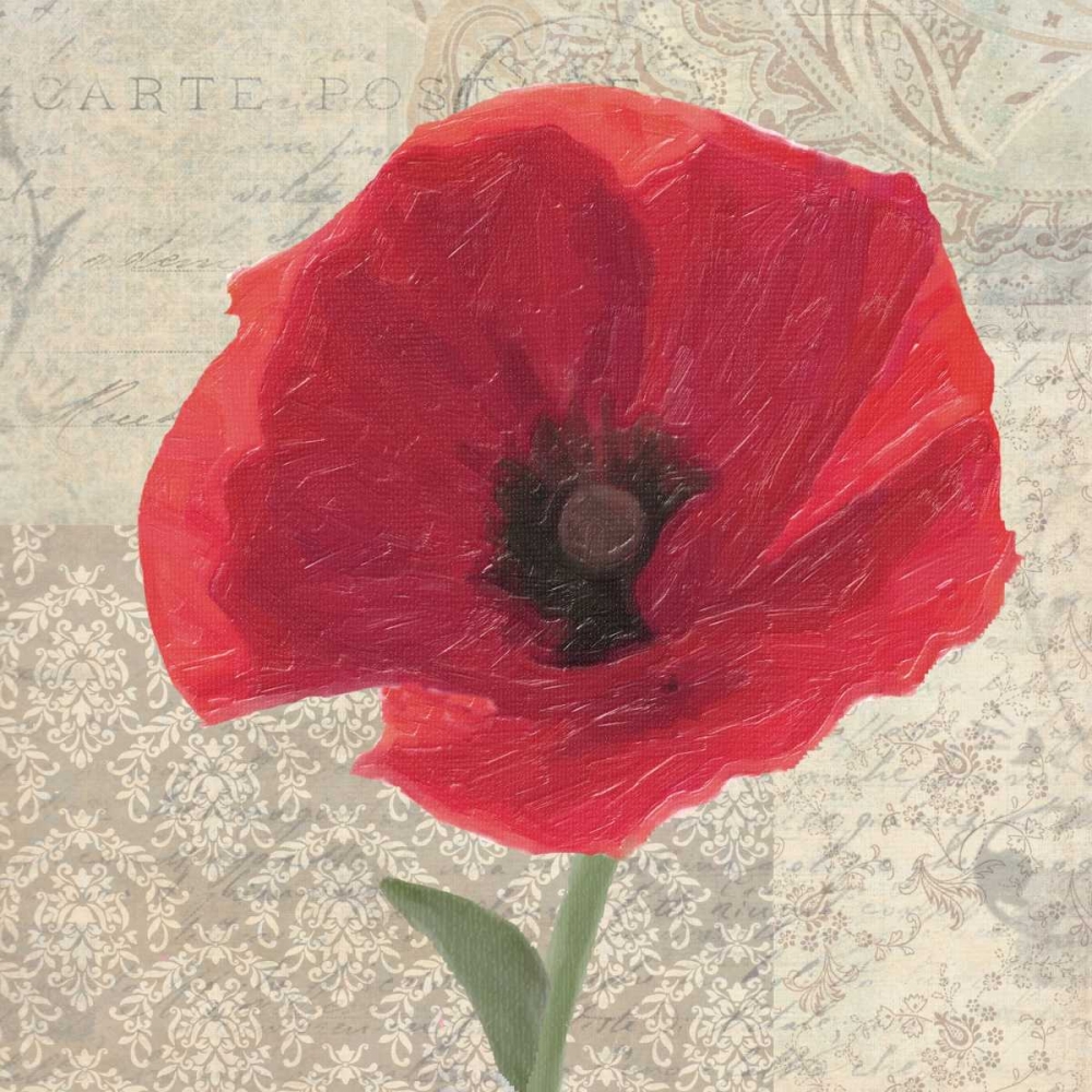 RED POPPY I art print by Taylor Greene for $57.95 CAD