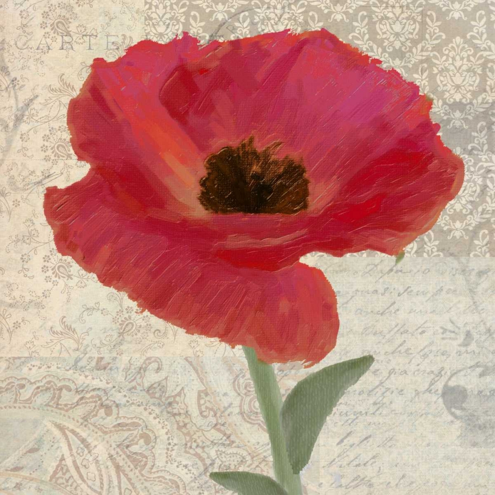 RED POPPY II art print by Taylor Greene for $57.95 CAD