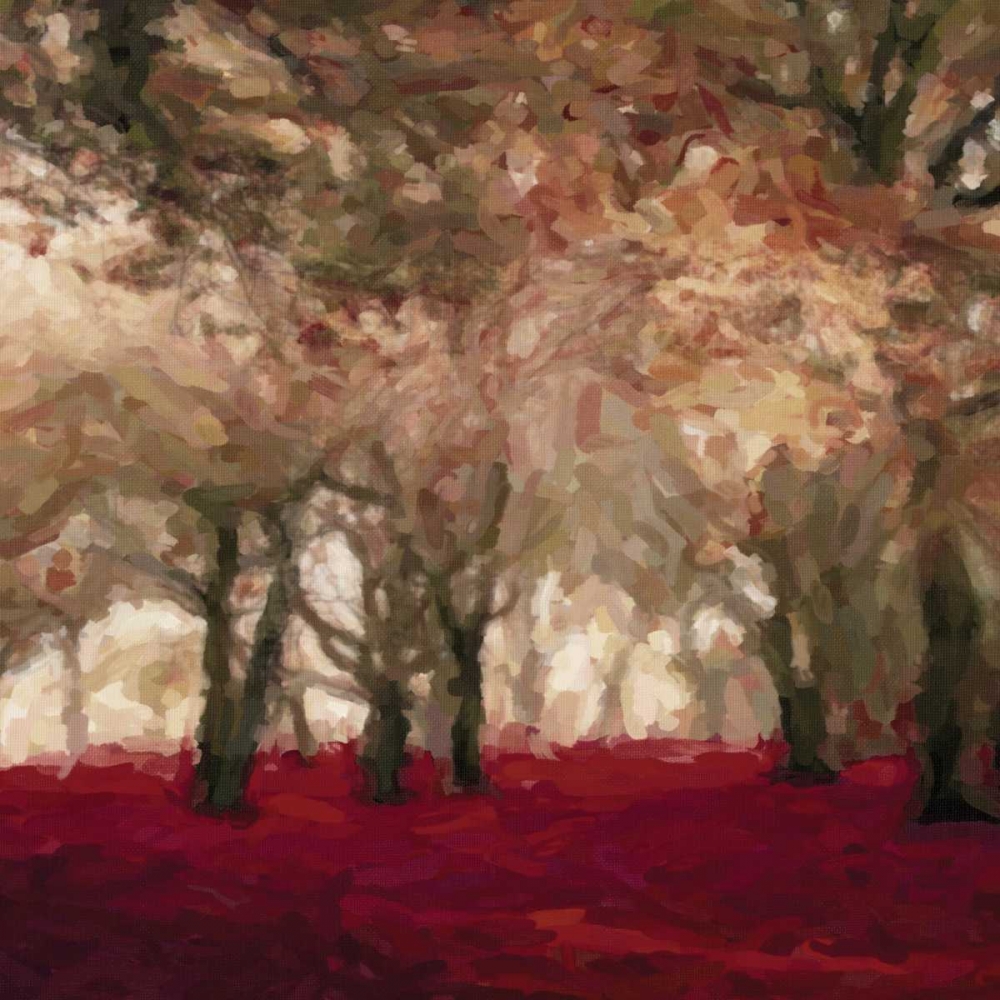 Crimson Forest Floor A art print by Taylor Greene for $57.95 CAD