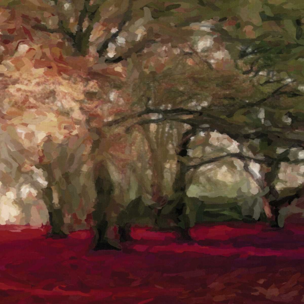 Crimson Forest Floor B art print by Taylor Greene for $57.95 CAD