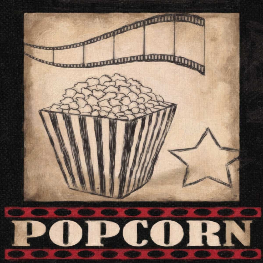 Popcorn art print by Taylor Greene for $57.95 CAD