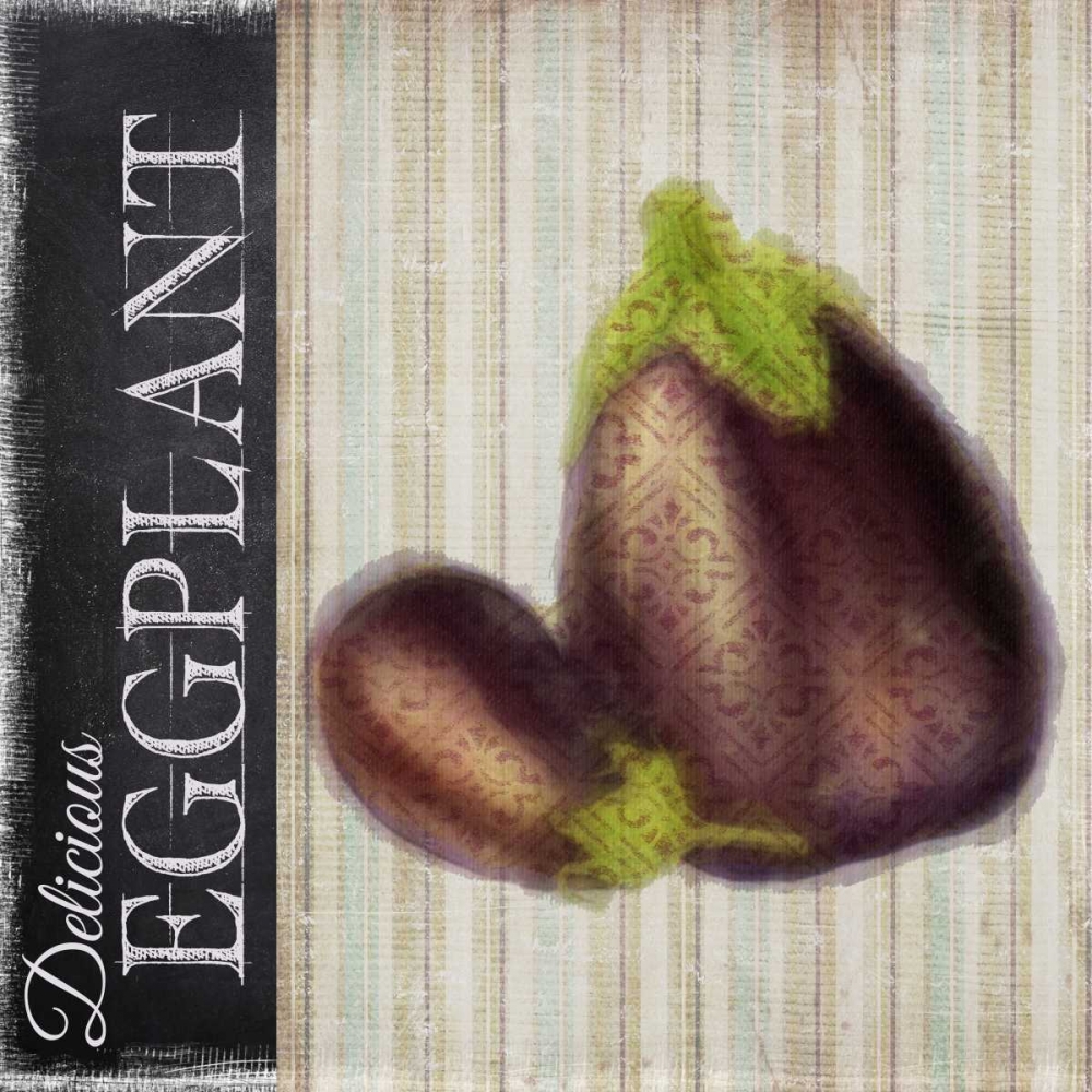 Delicious Eggplant art print by Taylor Greene for $57.95 CAD