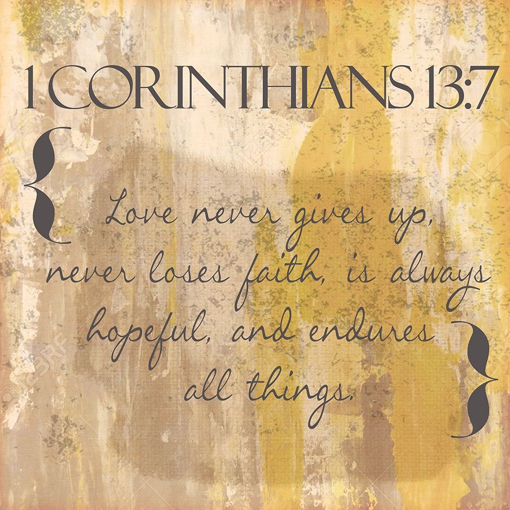 1 Corinthians 13-7 art print by Taylor Greene for $57.95 CAD