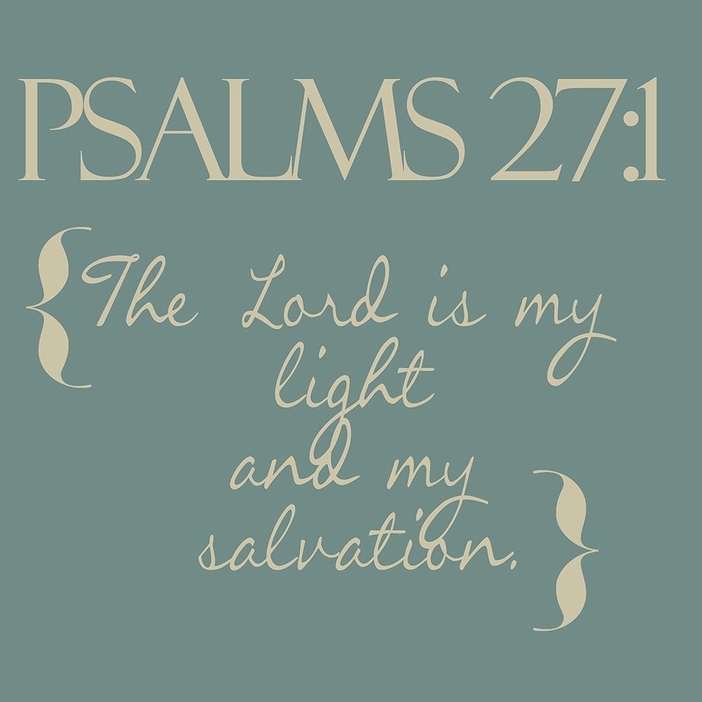 Psalms 27-1 simple art print by Taylor Greene for $57.95 CAD