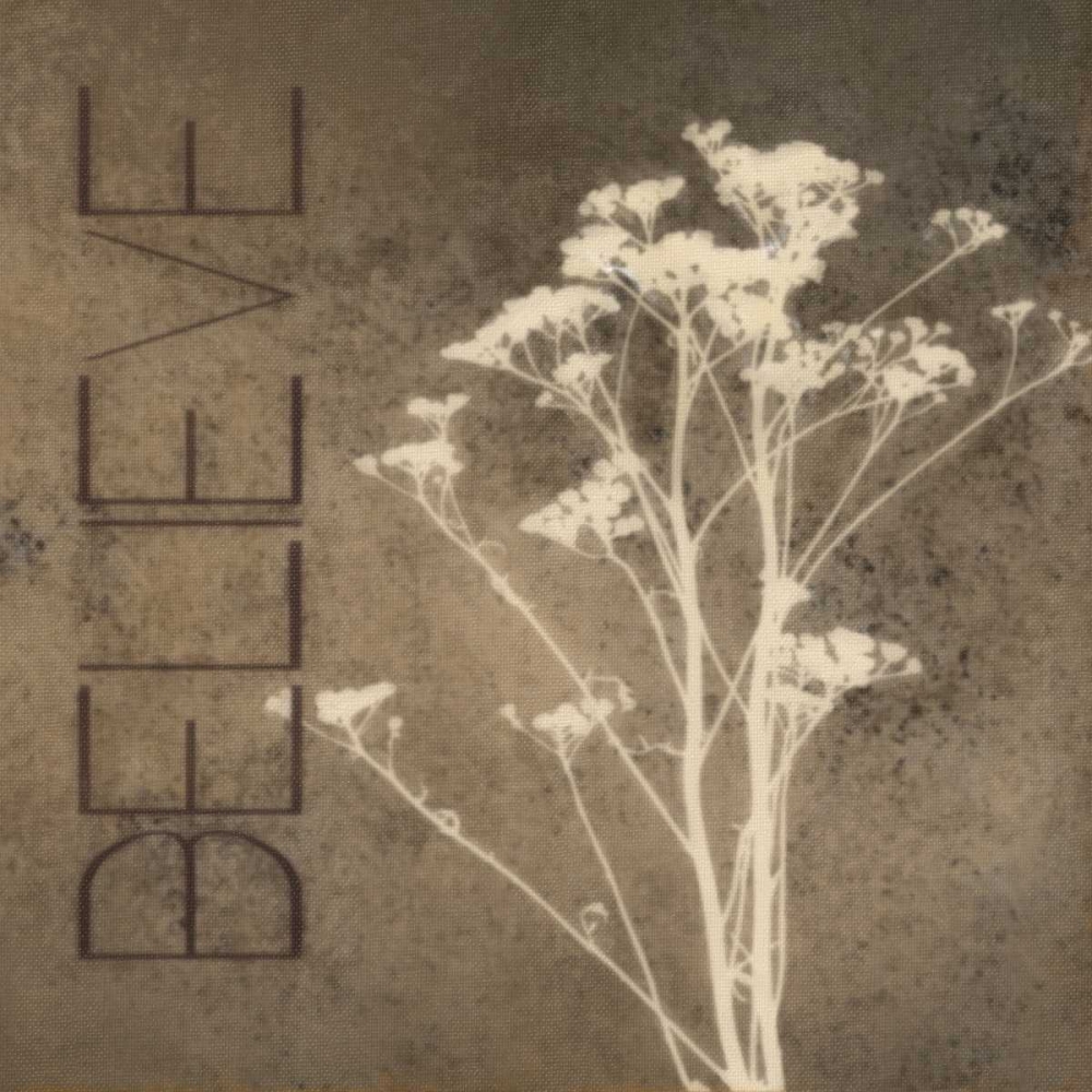 Believe Silhouette art print by Taylor Greene for $63.95 CAD