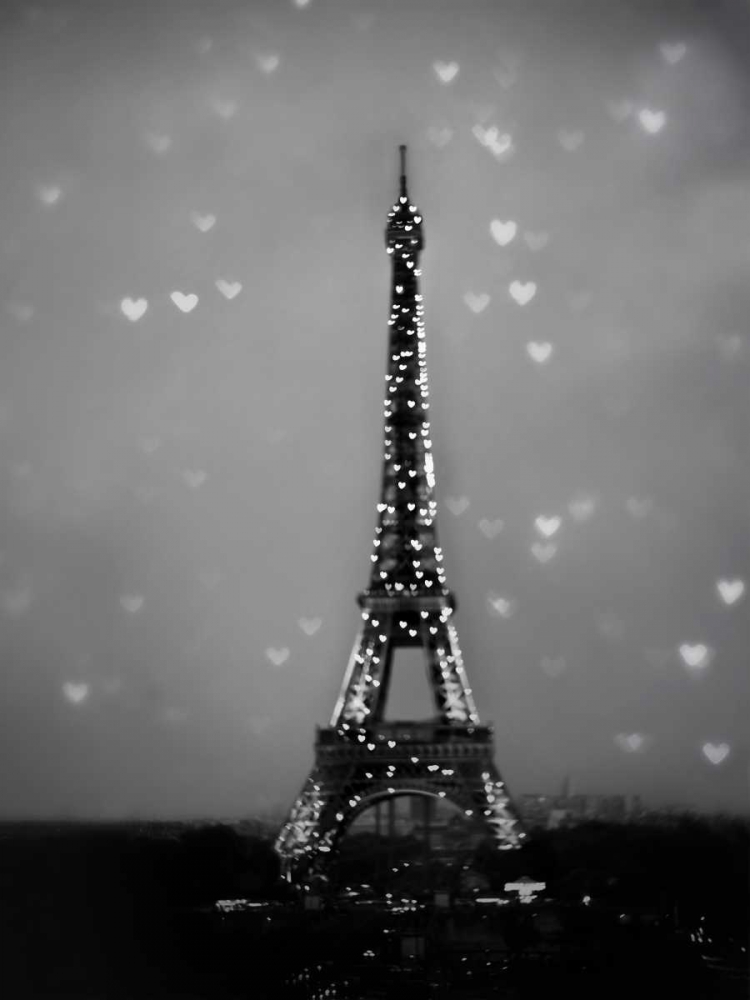 Hearts In Paris 2 art print by Tracey Telik for $57.95 CAD