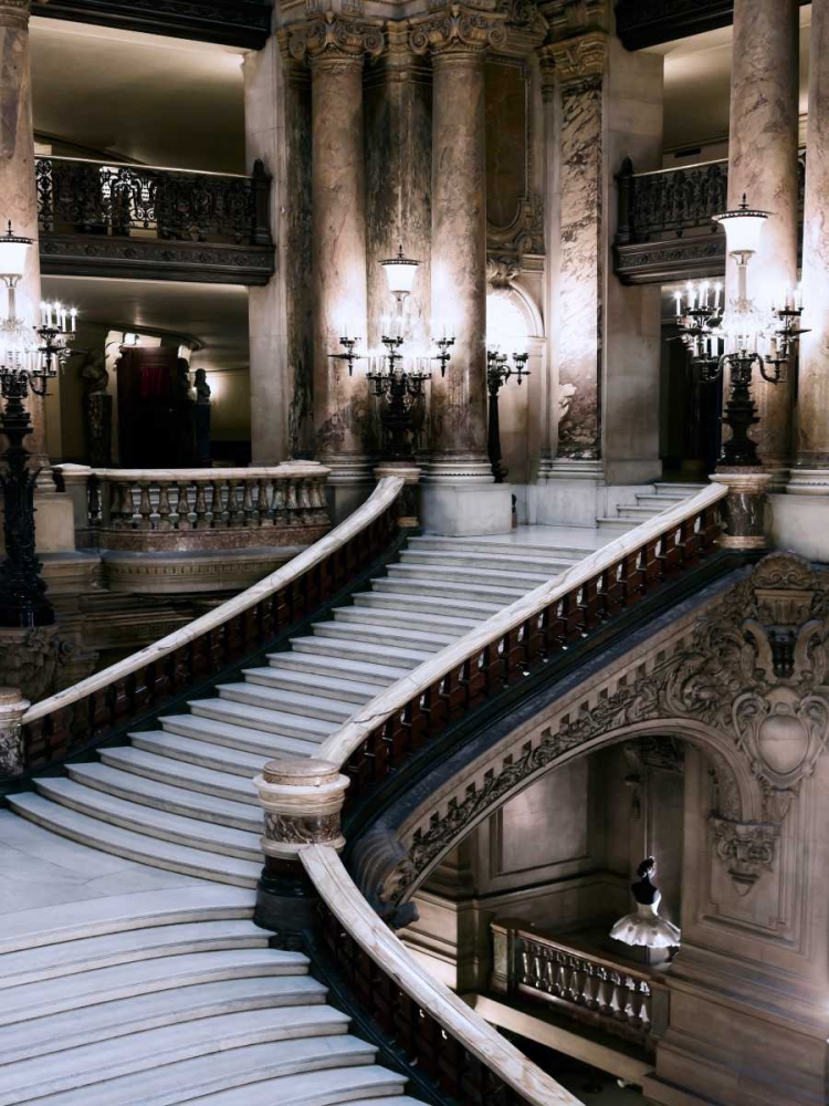 Grand Stairs art print by Tracey Telik for $57.95 CAD