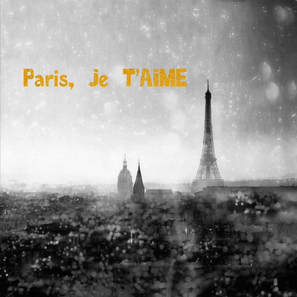 Paris Je Aime Enlight art print by Tracey Telik for $57.95 CAD