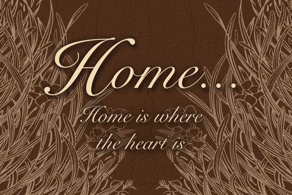 Home And Heart art print by Tony Pazan for $57.95 CAD