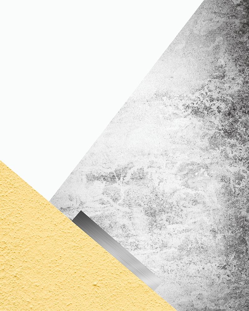 Yellow and Grey Mountains 3 art print by Urban Epiphany for $57.95 CAD