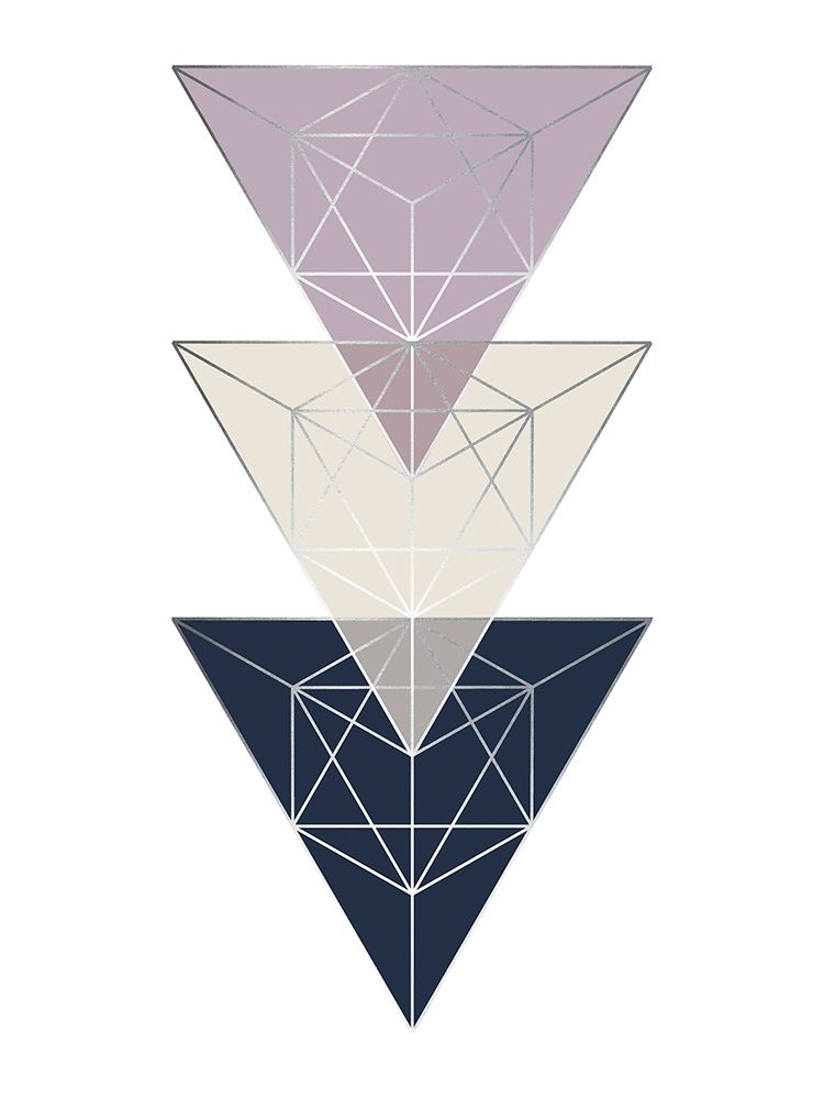 Geo Triangle SoftLuxe art print by Urban Epiphany for $57.95 CAD