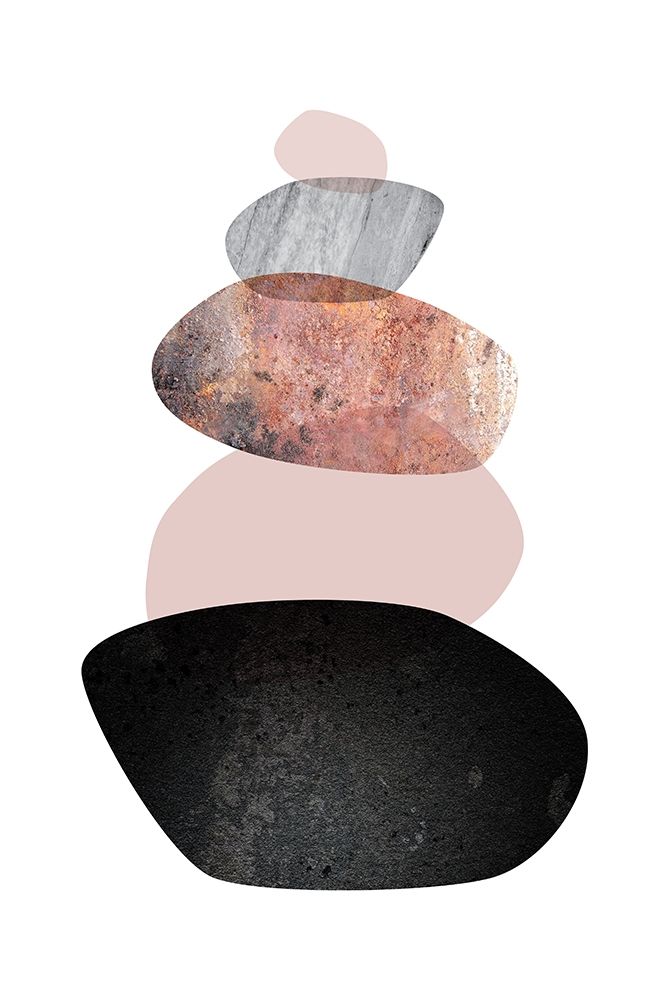 Balanced  White Blush art print by Urban Epiphany for $57.95 CAD